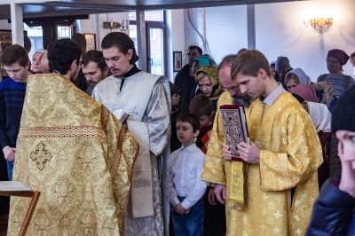 Божественная Литургия в Неделю Торжества Православия