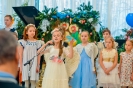 Воспитанники детской Воскресной Школы выступили с Рождественским концертом в доме ветеранов сцены